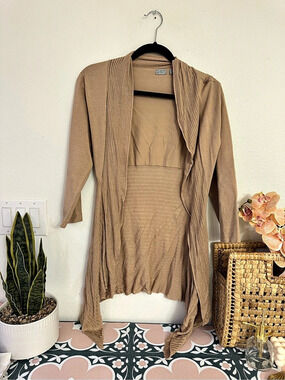 OST Knit Cardigan in Brown Size Medium